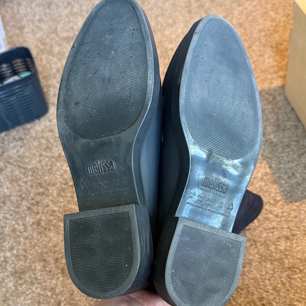 Melissa Tall Flocked Rain Boots - Picture 10 of 15